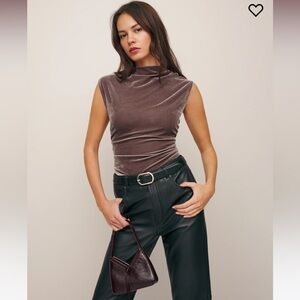 NWT Reformation Lindy Knit Top